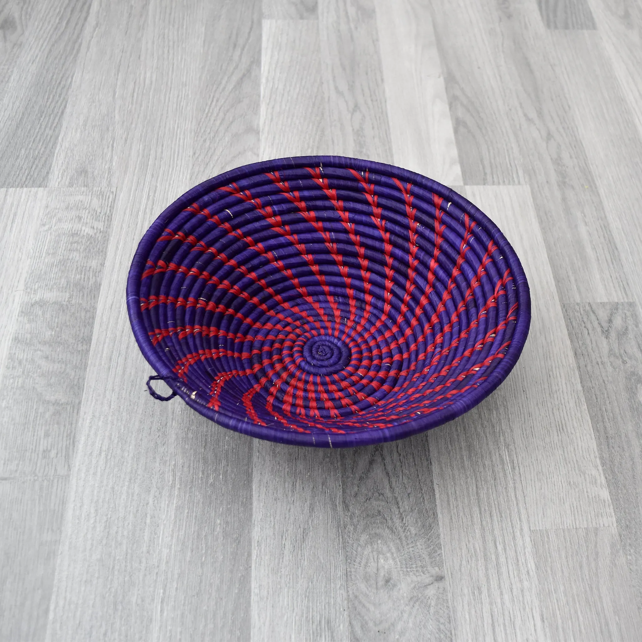 African Wall Basket - Ugandan Baskets - M06