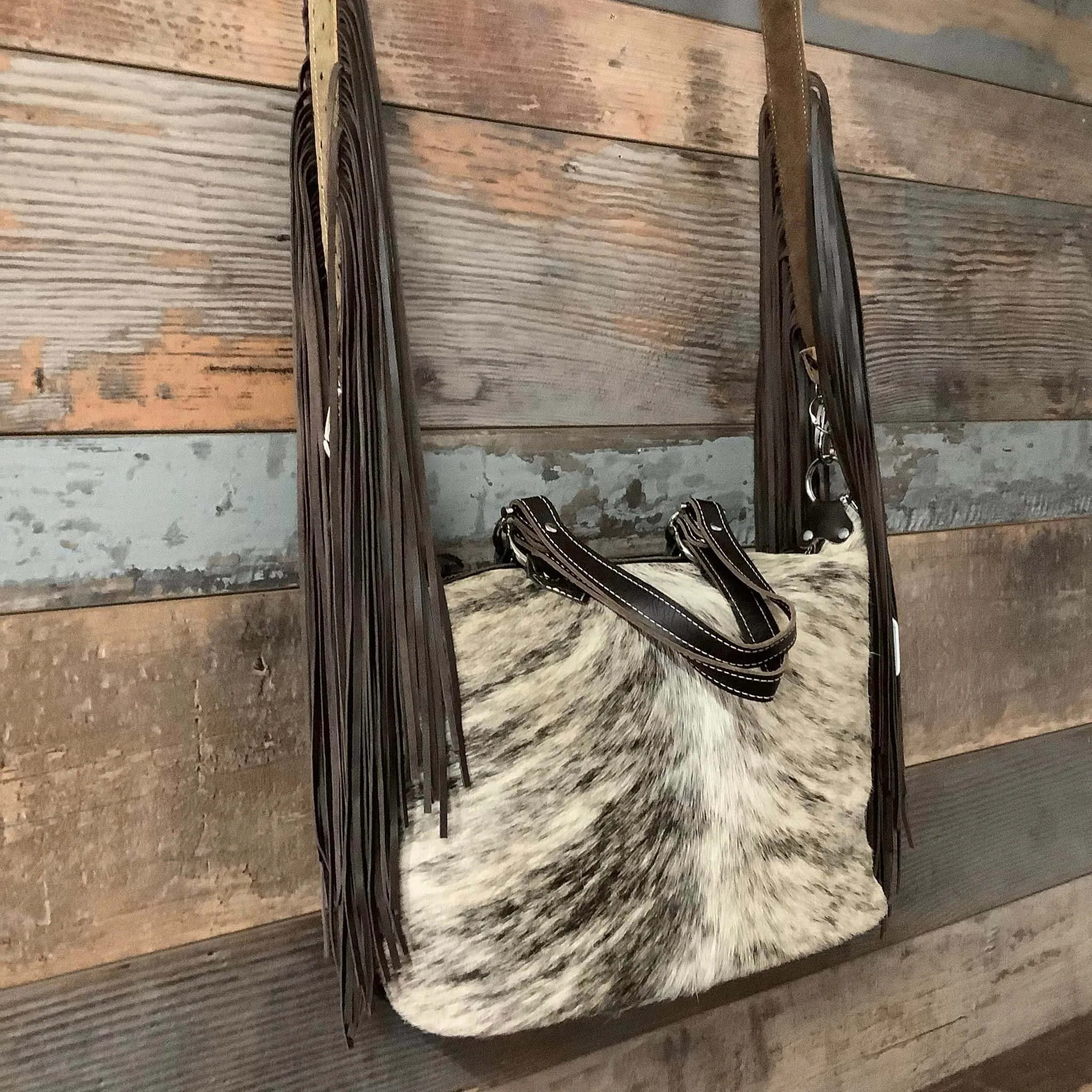 Western Mini Leather Fringe Strap 48" #66374